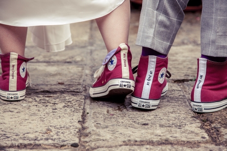 Personalised Wedding Converse - the way forward in my book